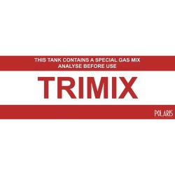 Aufkleber Trimix