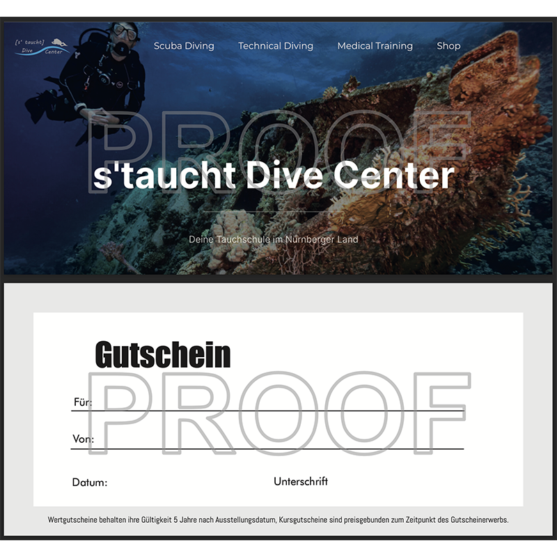 Geschenkgutschein online *frei wählbar*